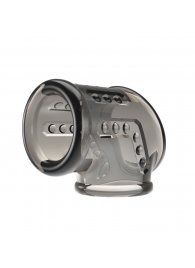 Дымчатая насадка на пенис и мошонку - Baile - в Перми купить с доставкой