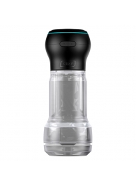 Набор PowerBlow   Feel Pocket Stroker Crystal: мастурбатор и интерактивная насадка - Kiiroo - в Перми купить с доставкой