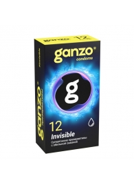 Супертонкие презервативы Ganzo Invisible - 12 шт. - Ganzo - купить с доставкой в Перми