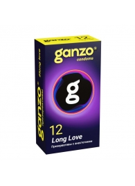 Презервативы с анестетиком для продления удовольствия Ganzo Long Love - 12 шт. - Ganzo - купить с доставкой в Перми