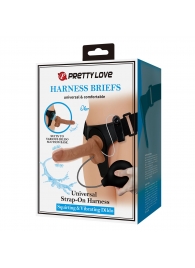 Женский страпон с вибрацией и эффектом эякуляции Oher - Baile - купить с доставкой в Перми