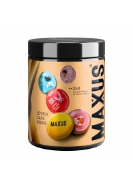 Точечные презервативы MAXUS 2000 Amazing Dots с железным кейсом - 15 шт. - Maxus - купить с доставкой в Перми