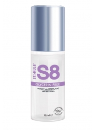 Лубрикант на водной основе S8 Glycerin Free без глицерина - 125 мл. - Stimul8 - купить с доставкой в Перми
