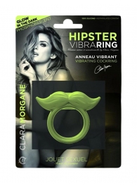 Люминесцентное эрекционное виброкольцо Hipster - Clara Morgane - в Перми купить с доставкой