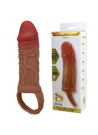 Реалистичная насадка на член Peirre - 15,5 см. - Baile - в Перми купить с доставкой