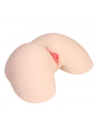 Мастурбатор-полуторс с двойным слоем материала Jenny Onahole Real Hips - KOKOS - в Перми купить с доставкой