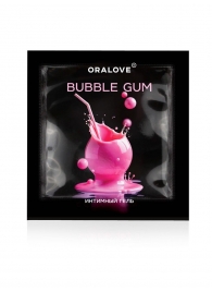 Саше съедобной оральной смазки OraLove с ароматом бабл-гам - 3 гр. - Биоритм - купить с доставкой в Перми