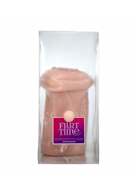 Телесный мастурбатор-вагина с фигурками на поверхности - LOVETOY (А-Полимер) - в Перми купить с доставкой