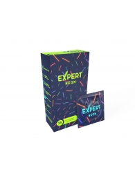 Светящиеся в темноте презервативы Expert Neon - 15 шт. - Expert - купить с доставкой в Перми