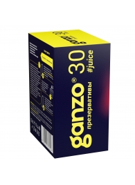Ароматизированные презервативы Ganzo Juice - 30 шт. - Ganzo - купить с доставкой в Перми