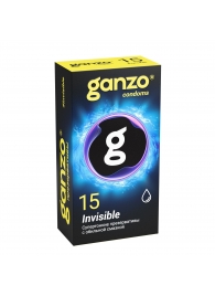 Супертонкие презервативы Ganzo Invisible - 15 шт. - Ganzo - купить с доставкой в Перми