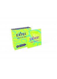 Ультратонкие презервативы Expert Invisible - 3 шт. - Expert - купить с доставкой в Перми