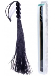 Черная силиконовая плеть - 37 см. - Boys of Toys - купить с доставкой в Перми