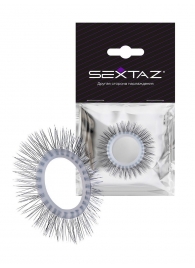 Круглое эрекционное кольцо с «ресничками» - Sextaz - в Перми купить с доставкой