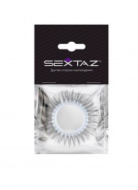 Круглое эрекционное кольцо с длинными «ресничками» - Sextaz - в Перми купить с доставкой