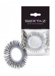 Круглое эрекционное кольцо с длинными «ресничками» - Sextaz - в Перми купить с доставкой