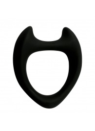 Черное эрекционное кольцо с рожками Wooomy Toro M - Adrien Lastic - в Перми купить с доставкой