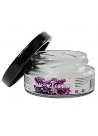 Массажная свеча «Сирень» - 50 мл. - SGAN - купить с доставкой в Перми