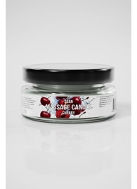 Массажная свеча «Спелая вишня» - 50 мл. - SGAN - купить с доставкой в Перми