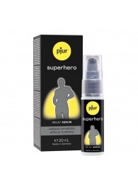 Пролонгатор-сыворотка pjur Superhero Delay Serum - 20 мл. - Pjur - купить с доставкой в Перми
