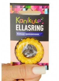 Цветное рельефное эрекционное кольцо Ellasring - Sitabella - в Перми купить с доставкой