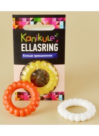 Цветное рельефное эрекционное кольцо Ellasring - Sitabella - в Перми купить с доставкой