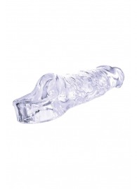 Прозрачная насадка-удлинитель Length Enhancer с подхватом - 16 см. - NMC - в Перми купить с доставкой