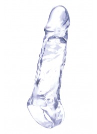 Прозрачная насадка-удлинитель Length Enhancer с подхватом - 16 см. - NMC - в Перми купить с доставкой