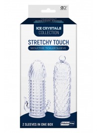 Набор из 2 прозрачных насадок на член Seductive Tickler Sleeves Set - NMC - в Перми купить с доставкой