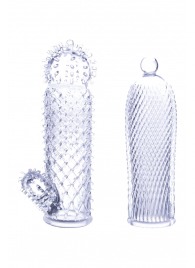 Набор из 2 прозрачных насадок на член Seductive Tickler Sleeves - NMC - в Перми купить с доставкой