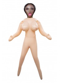 Телесная надувная секс-кукла с 3 любовными отверстиями - NMC - в Перми купить с доставкой