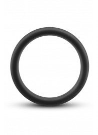 Черное эрекционное кольцо Silicone Go Pro Cock Ring - Blush Novelties - в Перми купить с доставкой