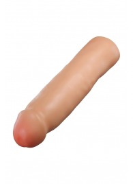 Телесная насадка-удлинитель Tenacity - 21,6 см. - Blush Novelties - в Перми купить с доставкой