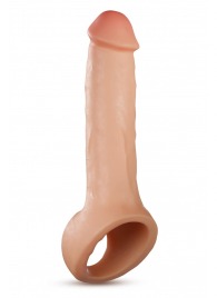 Телесная насадка-удлинитель Thrive 8.75 Inch Realistic Penis Extender Sleeve - 22,2 см. - Blush Novelties - в Перми купить с доставкой