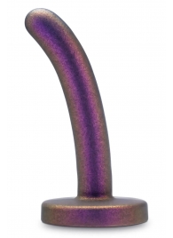 Фиолетовая насадка с гладкой поверхностью Surrender 4.75 Inch Beginner Pegging Dildo - 12 см. - Blush Novelties - купить с доставкой в Перми