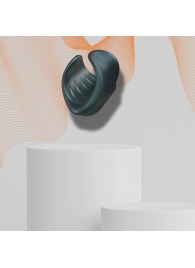 Серый сквозной мастурбатор с вибрацией Manwan Starter - Manwan - в Перми купить с доставкой