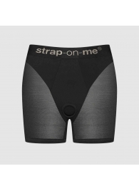 Трусики-шорты для фиксации насадок Strap-on-me Harness Lingerie Halo - size S - Strap-on-me - купить с доставкой в Перми