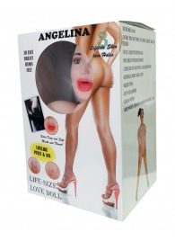 Надувная секс-кукла Angelina 3D - Boys of Toys - в Перми купить с доставкой