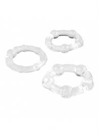 Набор из 3 эрекционных прозрачных колец - Boys of Toys - в Перми купить с доставкой