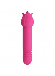 Розовый двусторонний вибратор Chaley - Baile