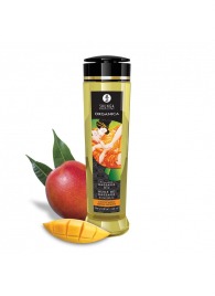 Массажное масло для тела Luscious Mango с ароматом манго - 240 мл. - Shunga - купить с доставкой в Перми