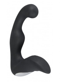 Черный перезаряжаемый стимулятор простаты с вибрацией - 14,6 см. - Orion - в Перми купить с доставкой