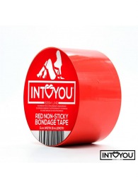 Красный скотч для фиксации Non-Sticky Bondage Tape - 15 м. - Intoyou - купить с доставкой в Перми