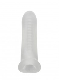 Белый фаллоудлинитель Striker - 13,5 см. - Lola Games - в Перми купить с доставкой