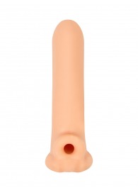 Телесный фаллоудлинитель Titan - 16,5 см. - Lola Games - в Перми купить с доставкой