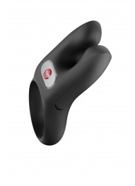 Черное эрекционное виброкольцо Nos - Fun Factory - в Перми купить с доставкой