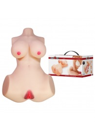 Мастурбатор-торс Aveline с 2 любовными тоннелями - Baile - в Перми купить с доставкой