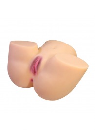 Телесный мастурбатор Liora с 2 любовными тоннелями - Baile - в Перми купить с доставкой