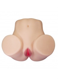 Телесный мастурбатор Julia с 2 любовными каналами - Baile - в Перми купить с доставкой