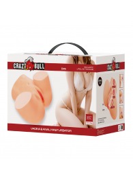 Телесный мастурбатор Liora с вибрацией - Baile - в Перми купить с доставкой